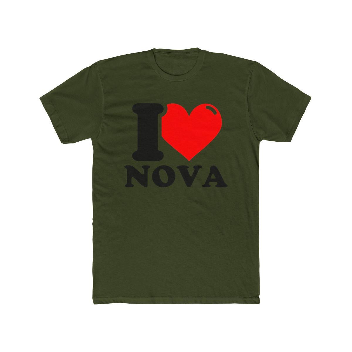 I Love Nova Funny fist Name Design T Shirt | Baby Nova - alternate angle 5, merchandise